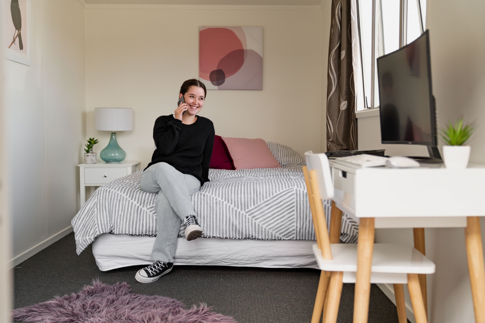 Portable sleepout cabin for teenager’s personal space